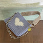 Iris Heart Shoulder Bag